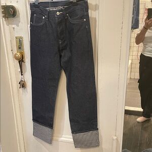 Women’s fill cuff  Dark Blue Jeans